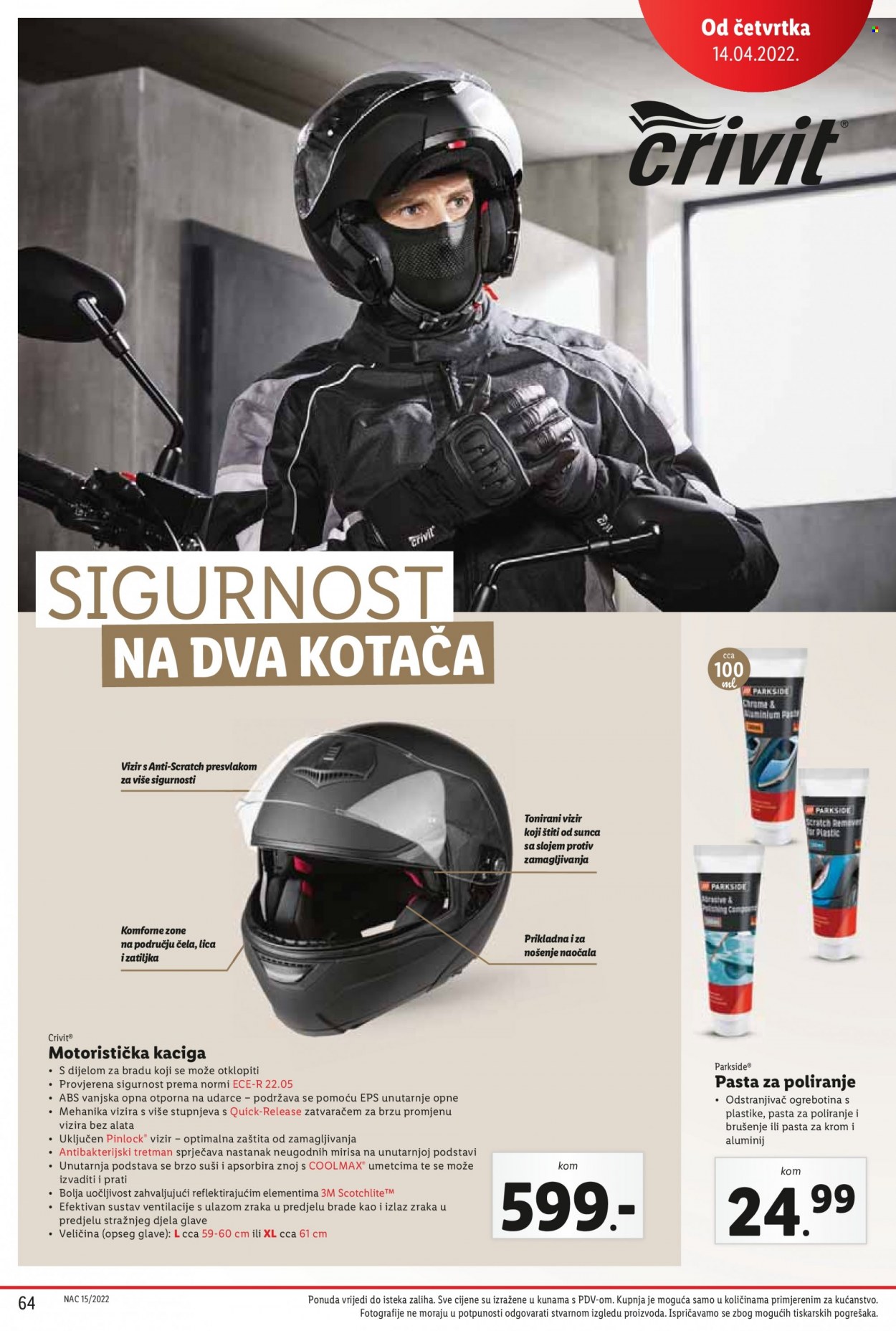 Lidl katalog - 11.04.2022. - 16.04.2022. Stranica 64