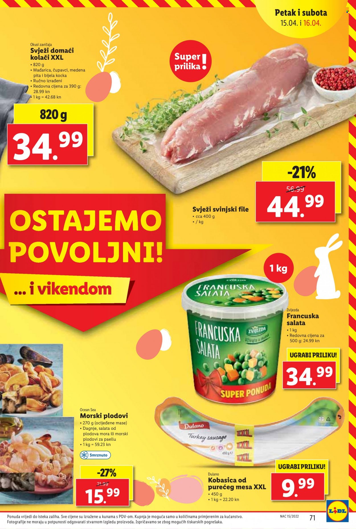 Lidl katalog - 11.04.2022. - 16.04.2022. Stranica 71