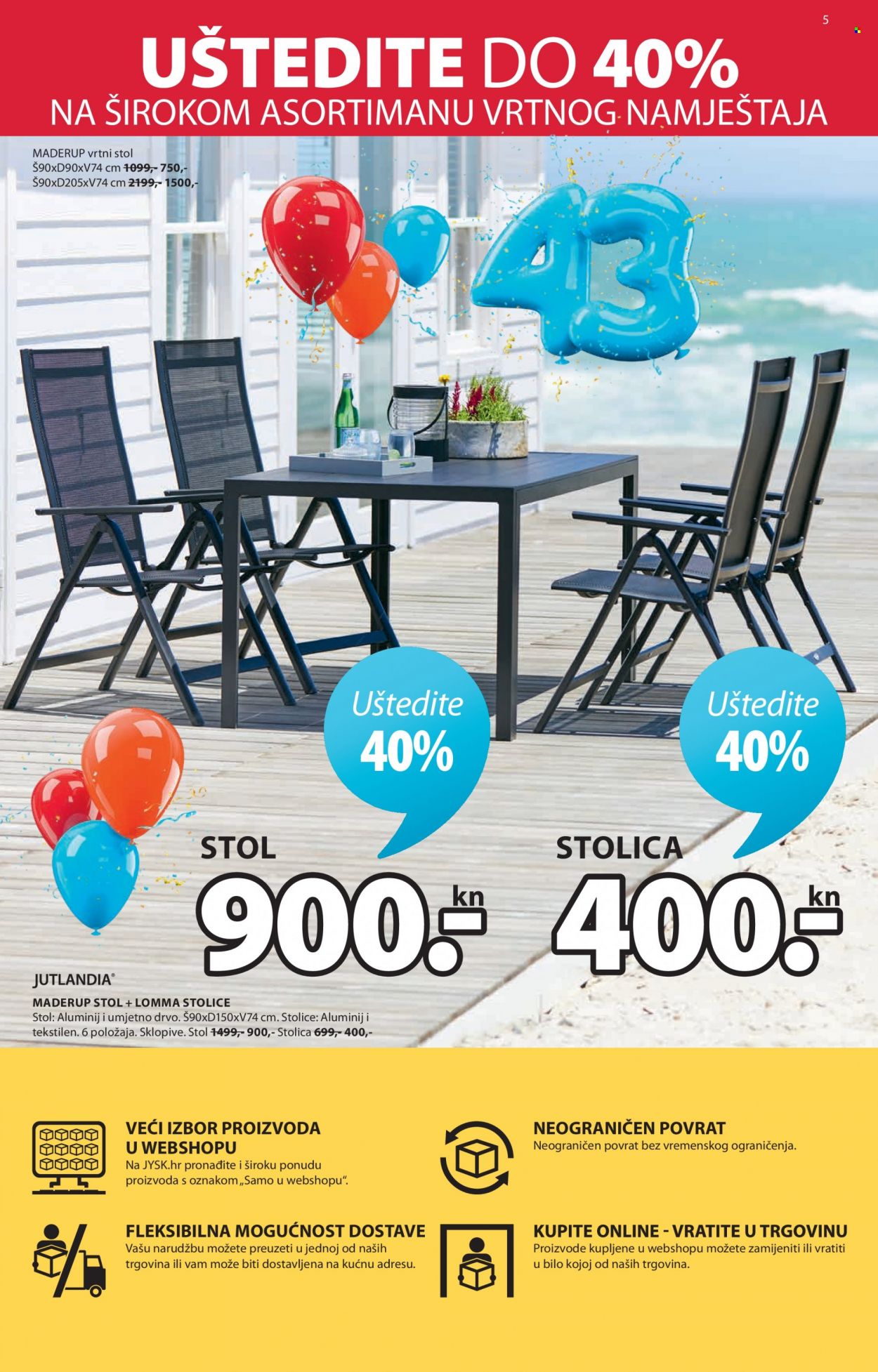 JYSK katalog - 07.04.2022. - 20.04.2022. Stranica 5