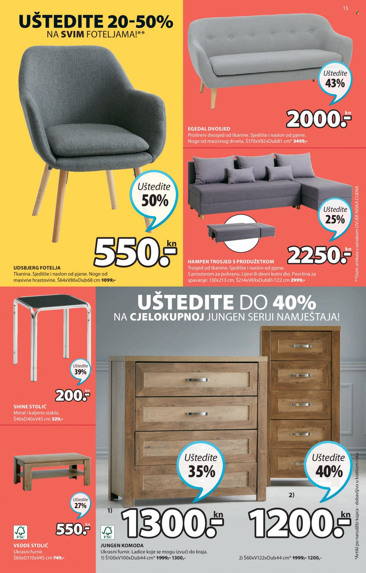 JYSK katalog - 07.04.2022. - 20.04.2022. Stranica 15