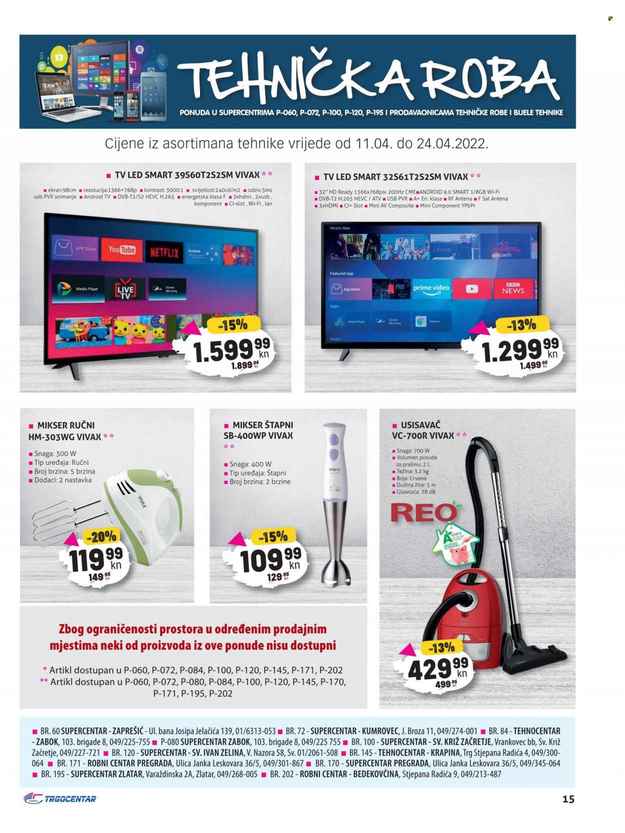 Trgocentar katalog - 11.04.2022. - 24.04.2022. Stranica 15