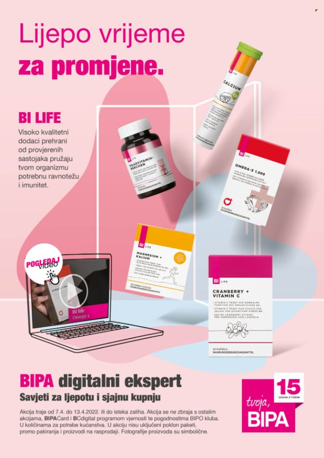Bipa katalog - 07.04.2022. - 13.04.2022. Stranica 1