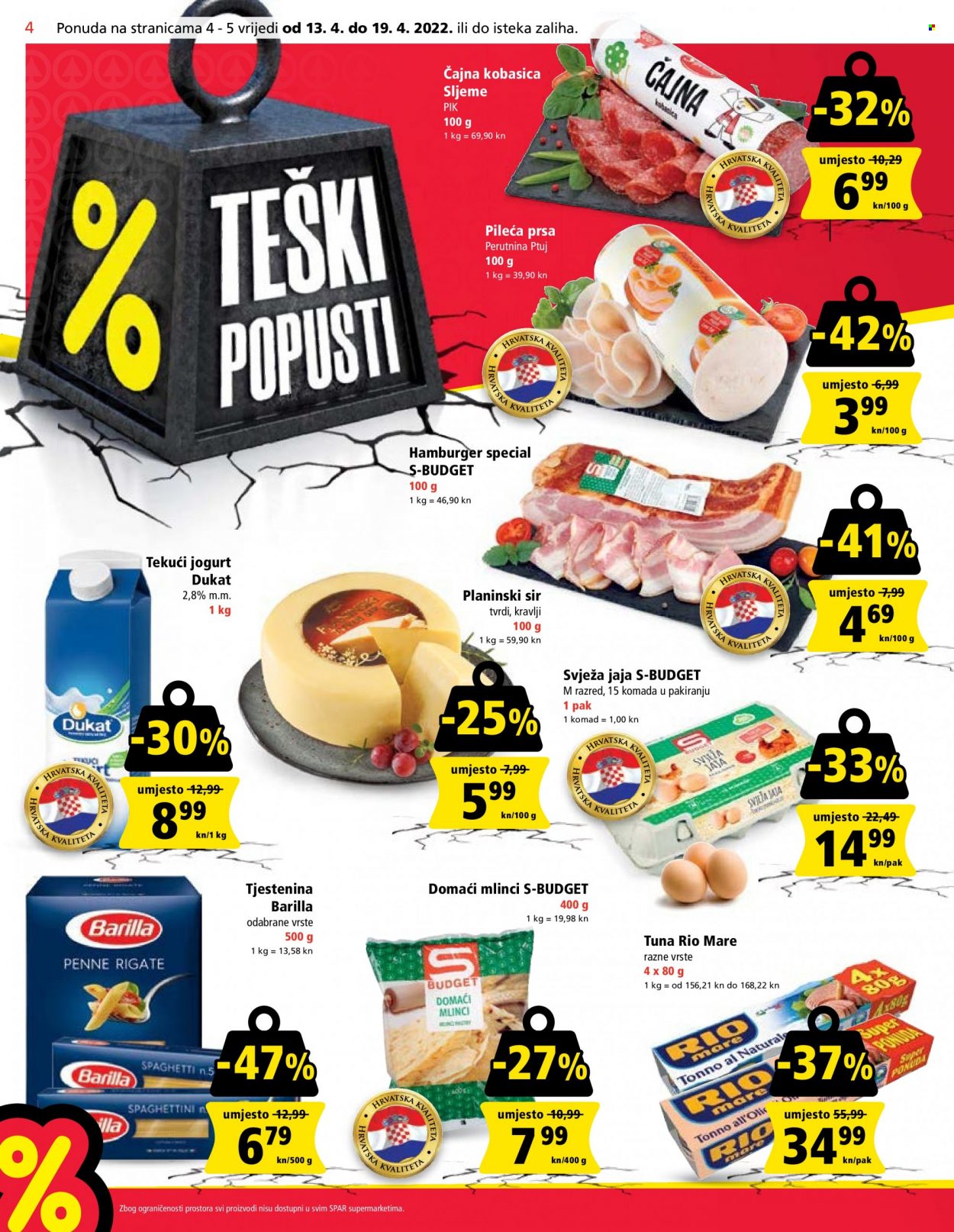 SPAR katalog - 13.04.2022. - 19.04.2022. Stranica 4