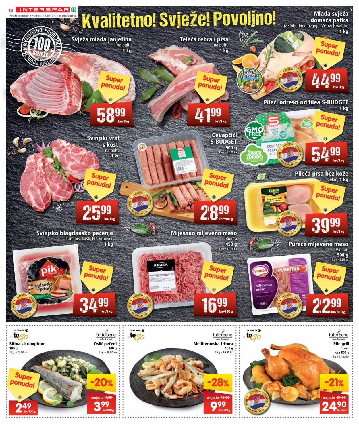 INTERSPAR katalog - 13.04.2022. - 19.04.2022. Stranica 10