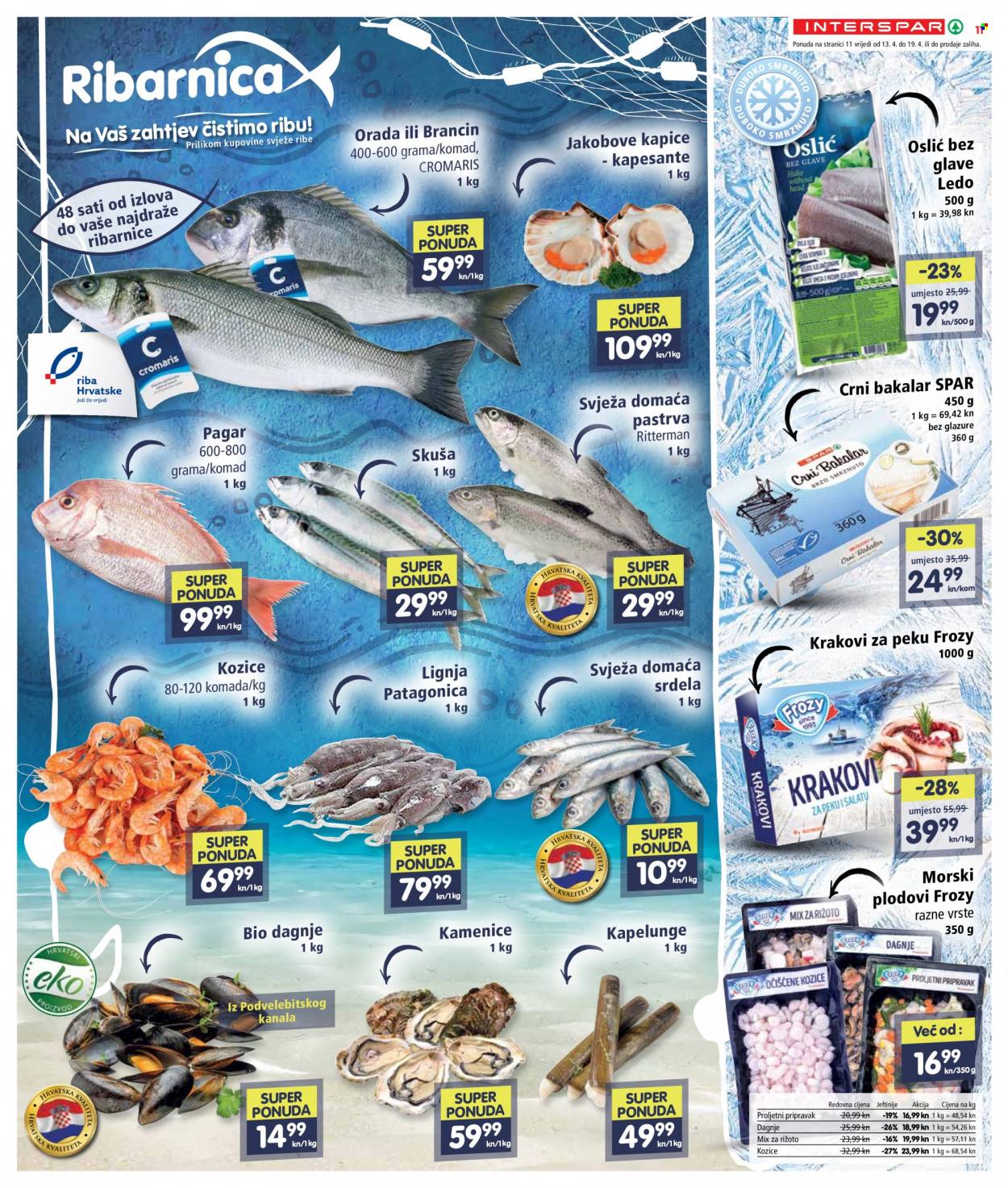 INTERSPAR katalog - 13.04.2022. - 19.04.2022. Stranica 11