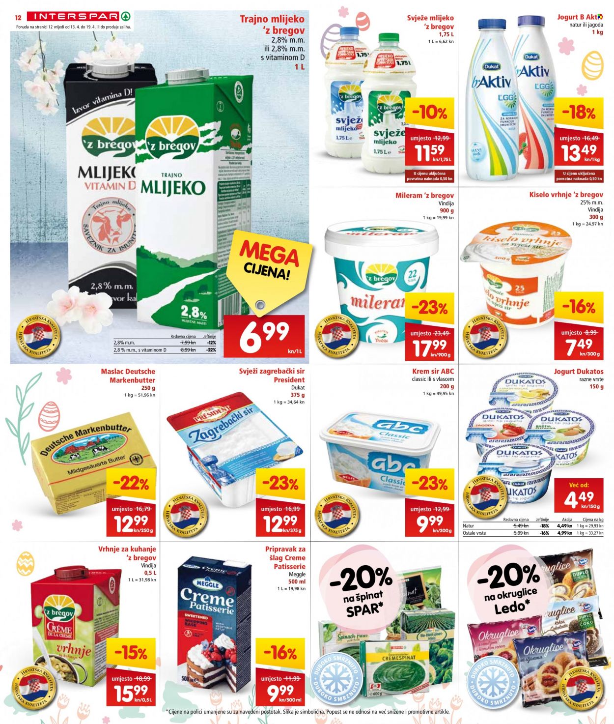 INTERSPAR katalog - 13.04.2022. - 19.04.2022. Stranica 12