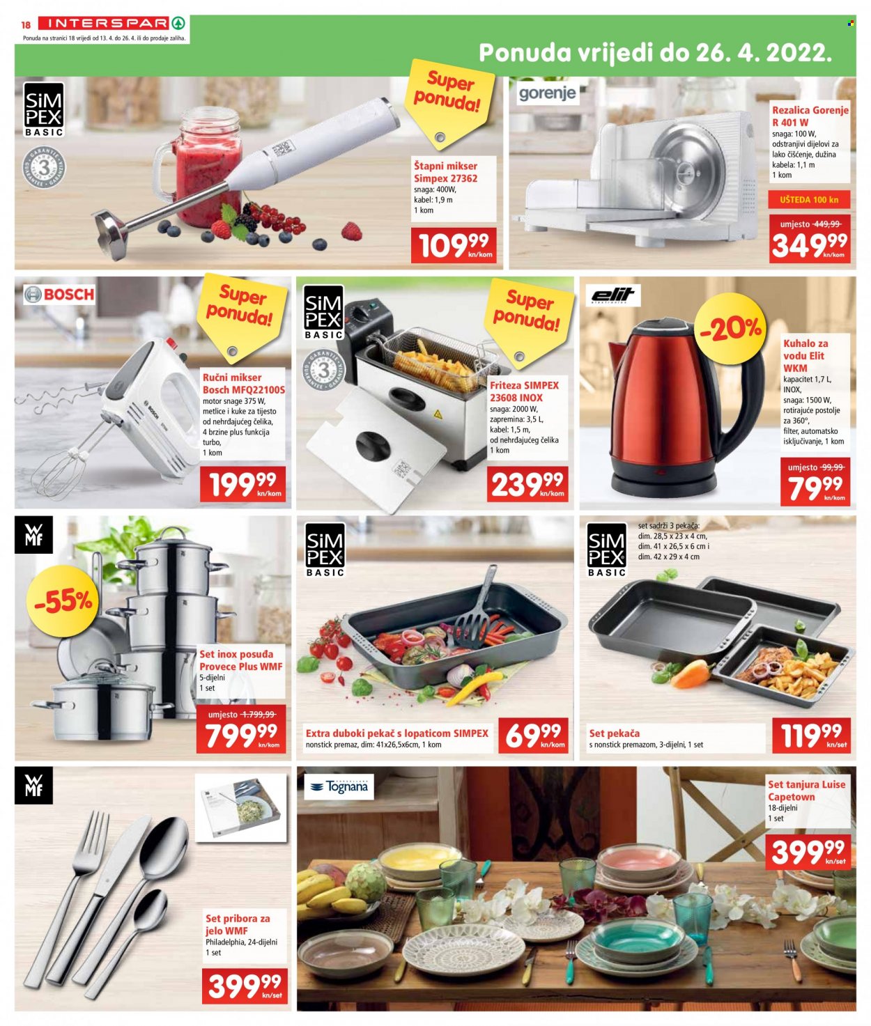 INTERSPAR katalog - 13.04.2022. - 19.04.2022. Stranica 18