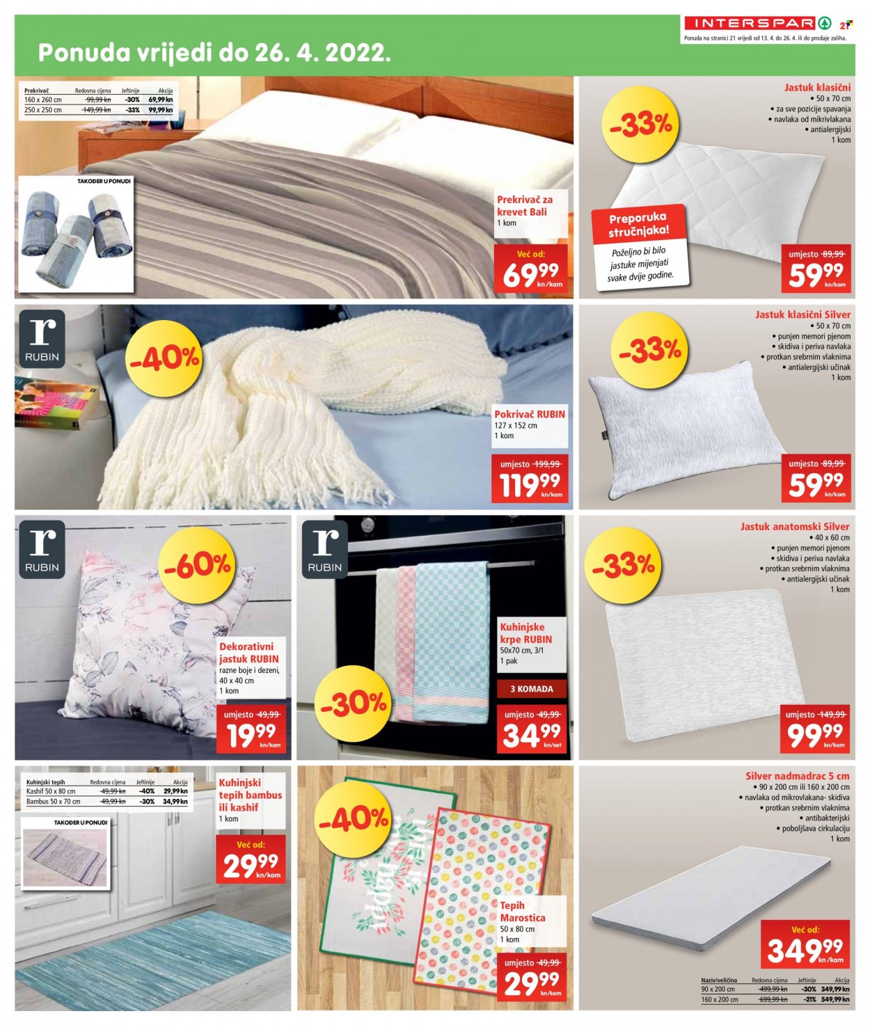 INTERSPAR katalog - 13.04.2022. - 19.04.2022. Stranica 21
