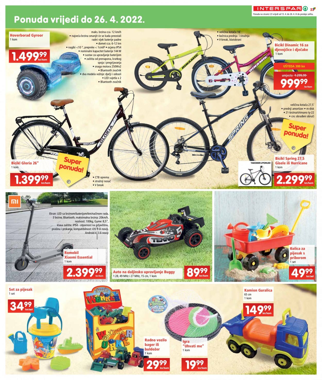 INTERSPAR katalog - 13.04.2022. - 19.04.2022. Stranica 23