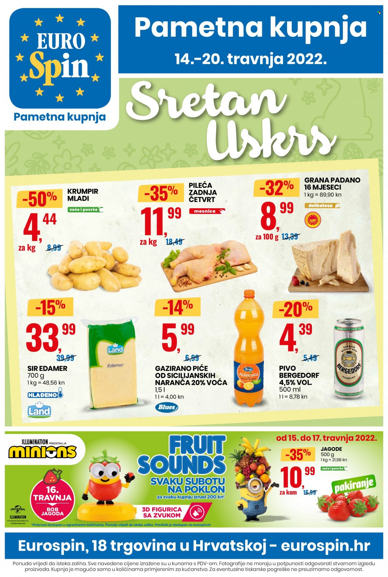 Eurospin katalog - 14.04.2022. - 20.04.2022. Stranica 1