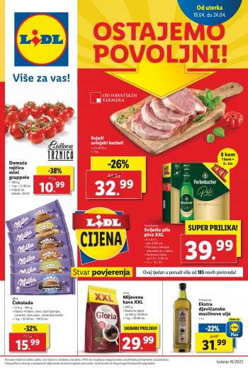 Lidl katalog - 19.04.2022. - 24.04.2022.