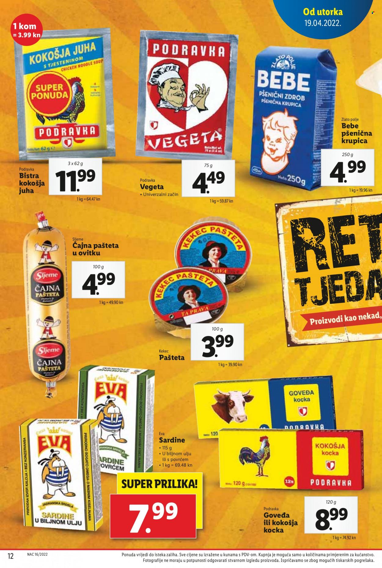 Lidl katalog - 19.04.2022. - 24.04.2022. Stranica 12