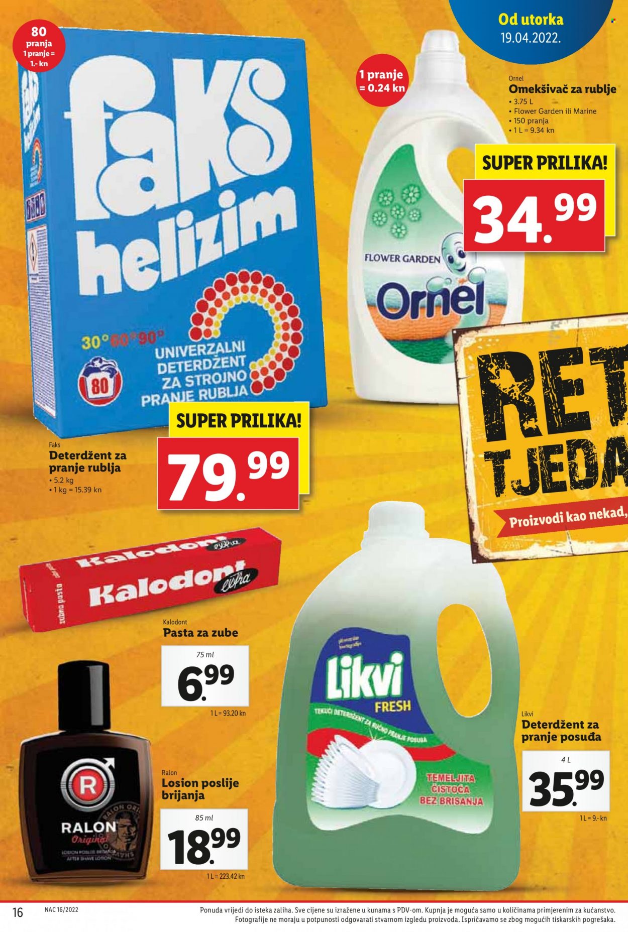 Lidl katalog - 19.04.2022. - 24.04.2022. Stranica 16