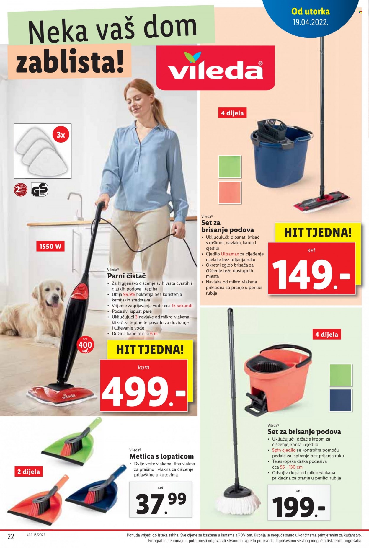 Lidl katalog - 19.04.2022. - 24.04.2022. Stranica 22