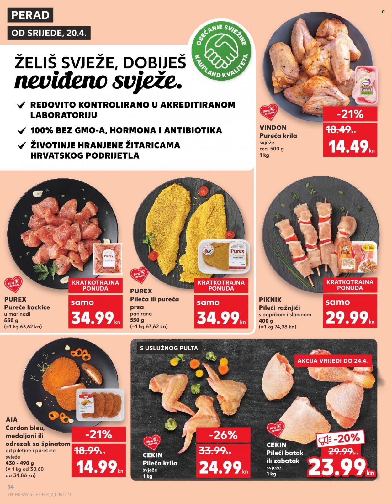 Kaufland katalog - 20.04.2022. - 26.04.2022. Stranica 14