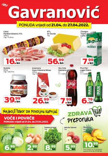 Gavranović katalog - 21.04.2022. - 27.04.2022.