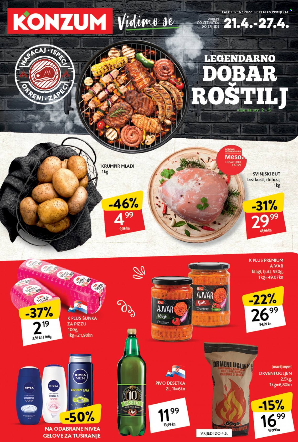 Konzum katalog - 21.04.2022. - 27.04.2022. Stranica 1