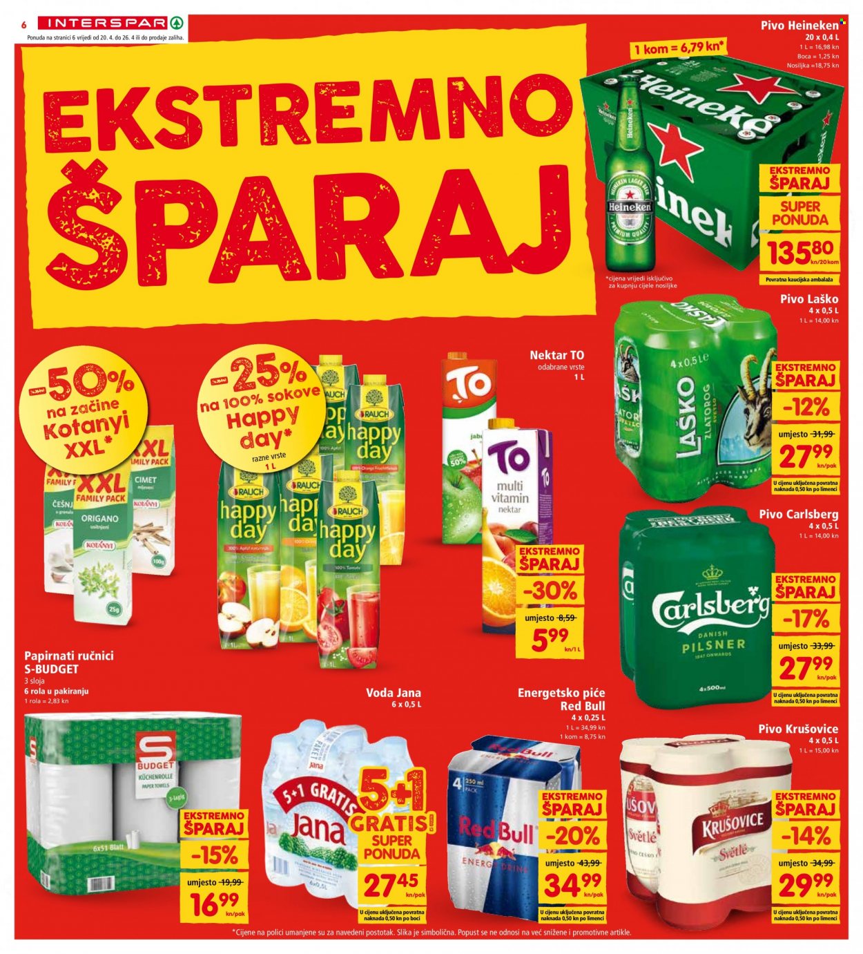 INTERSPAR katalog - 20.04.2022. - 26.04.2022. Stranica 6