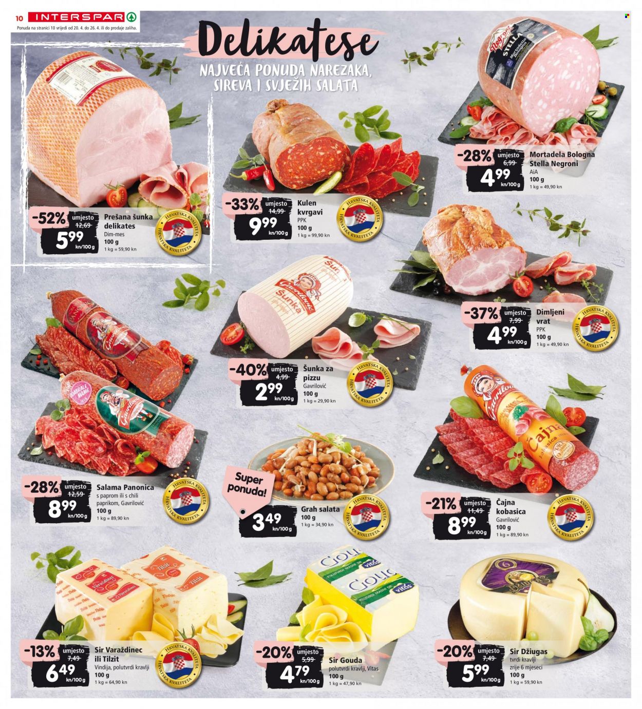 INTERSPAR katalog - 20.04.2022. - 26.04.2022. Stranica 10