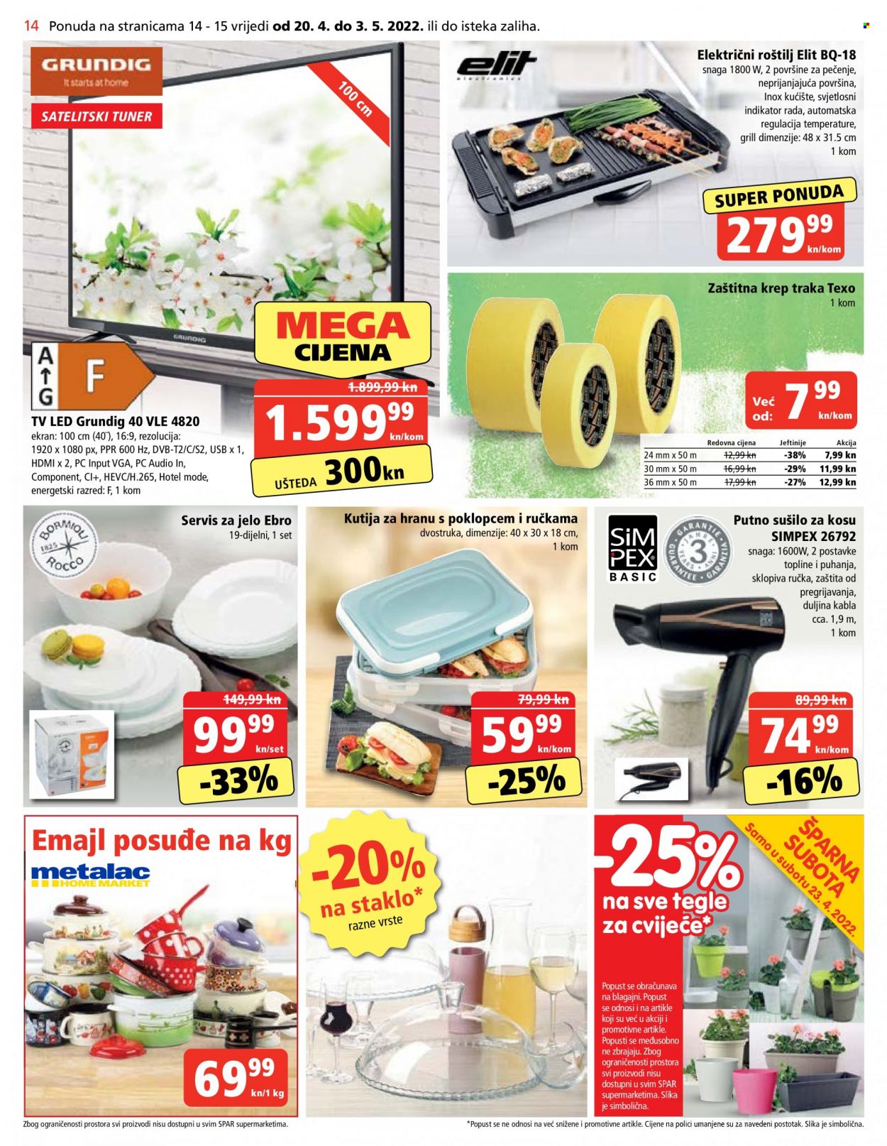SPAR katalog - 20.04.2022. - 26.04.2022. Stranica 14