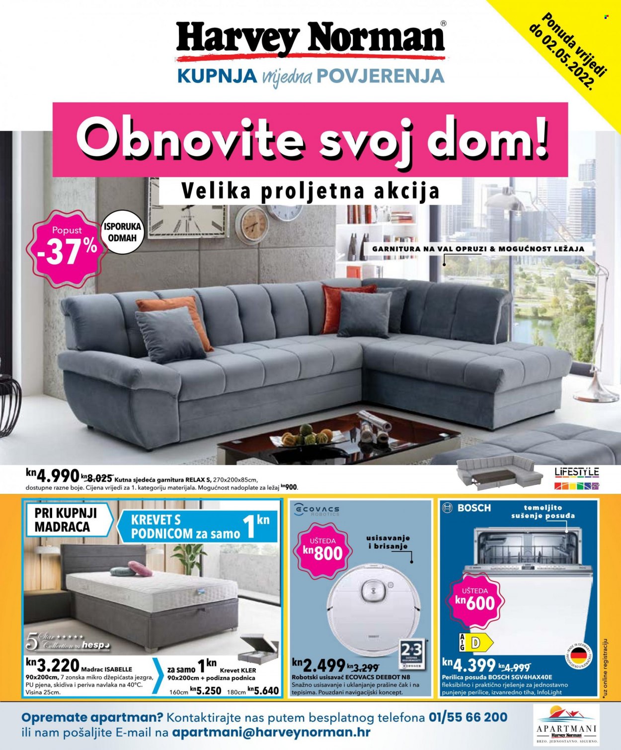 Harvey Norman katalog - 19.04.2022. - 02.05.2022. Stranica 1