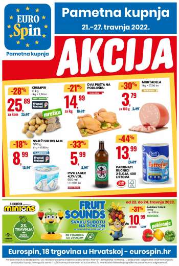 Eurospin katalog - 21.04.2022. - 27.04.2022.