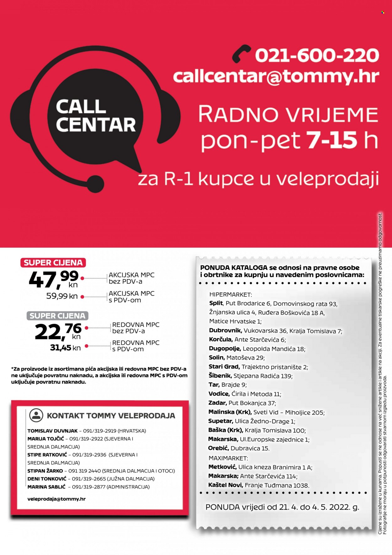 Tommy katalog - 21.04.2022. - 04.05.2022. Stranica 8
