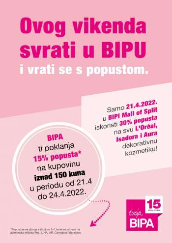 Bipa katalog - 21.04.2022. - 24.04.2022.