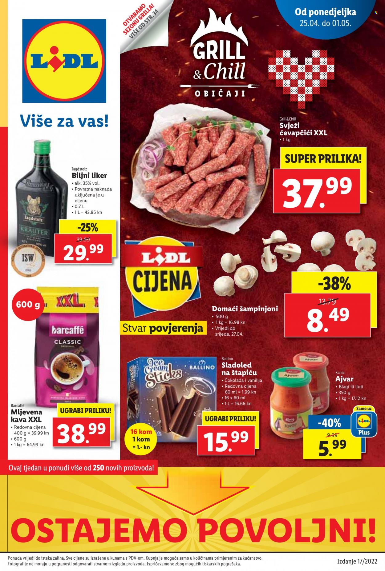 Lidl katalog - 25.04.2022. - 01.05.2022. Stranica 1