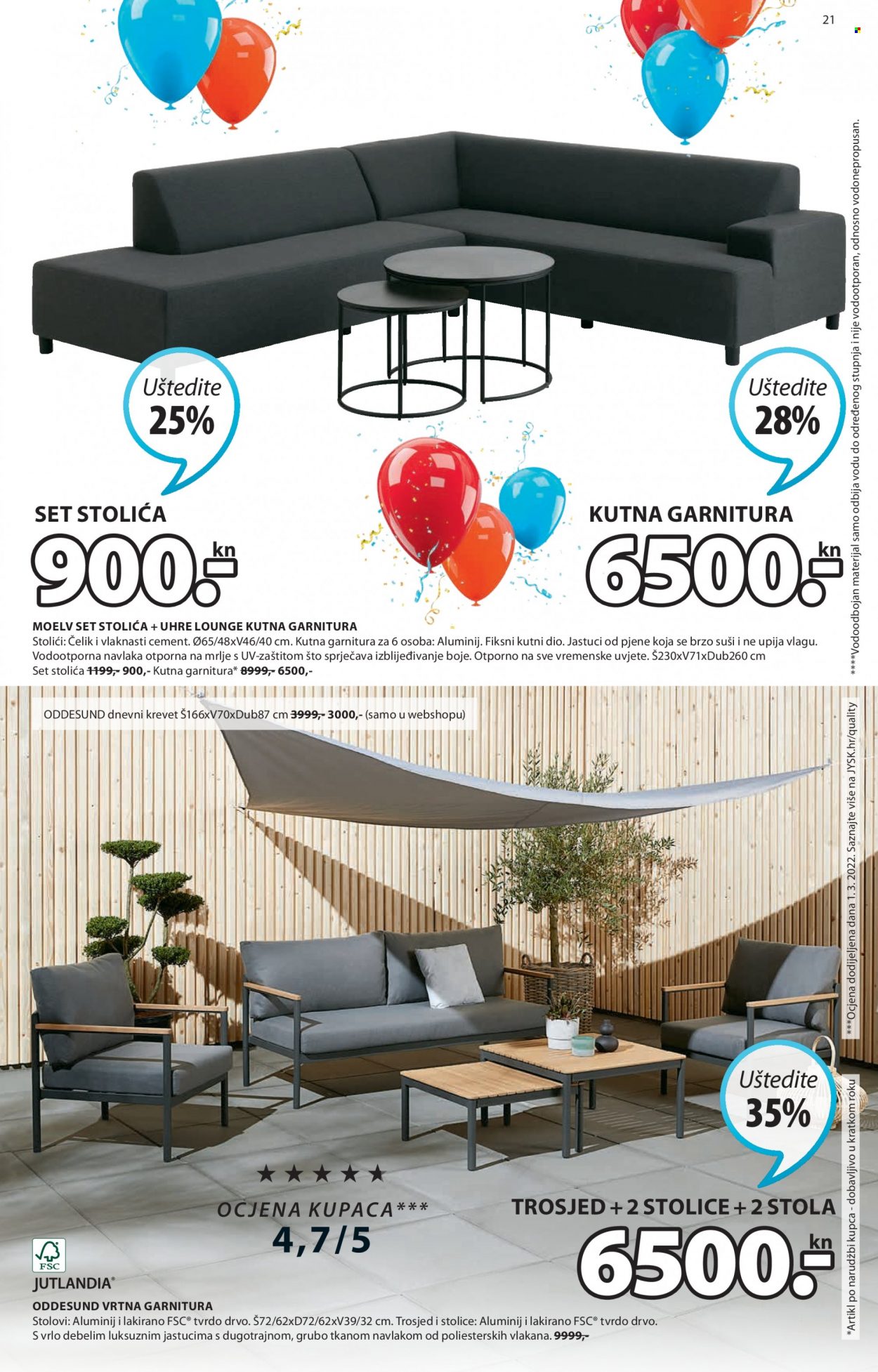 JYSK katalog - 21.04.2022. - 04.05.2022. Stranica 21