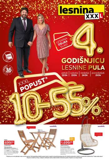 Lesnina katalog - 22.04.2022. - 25.04.2022.