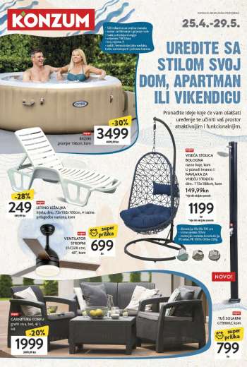 Konzum katalog - 25.04.2022. - 29.05.2022.