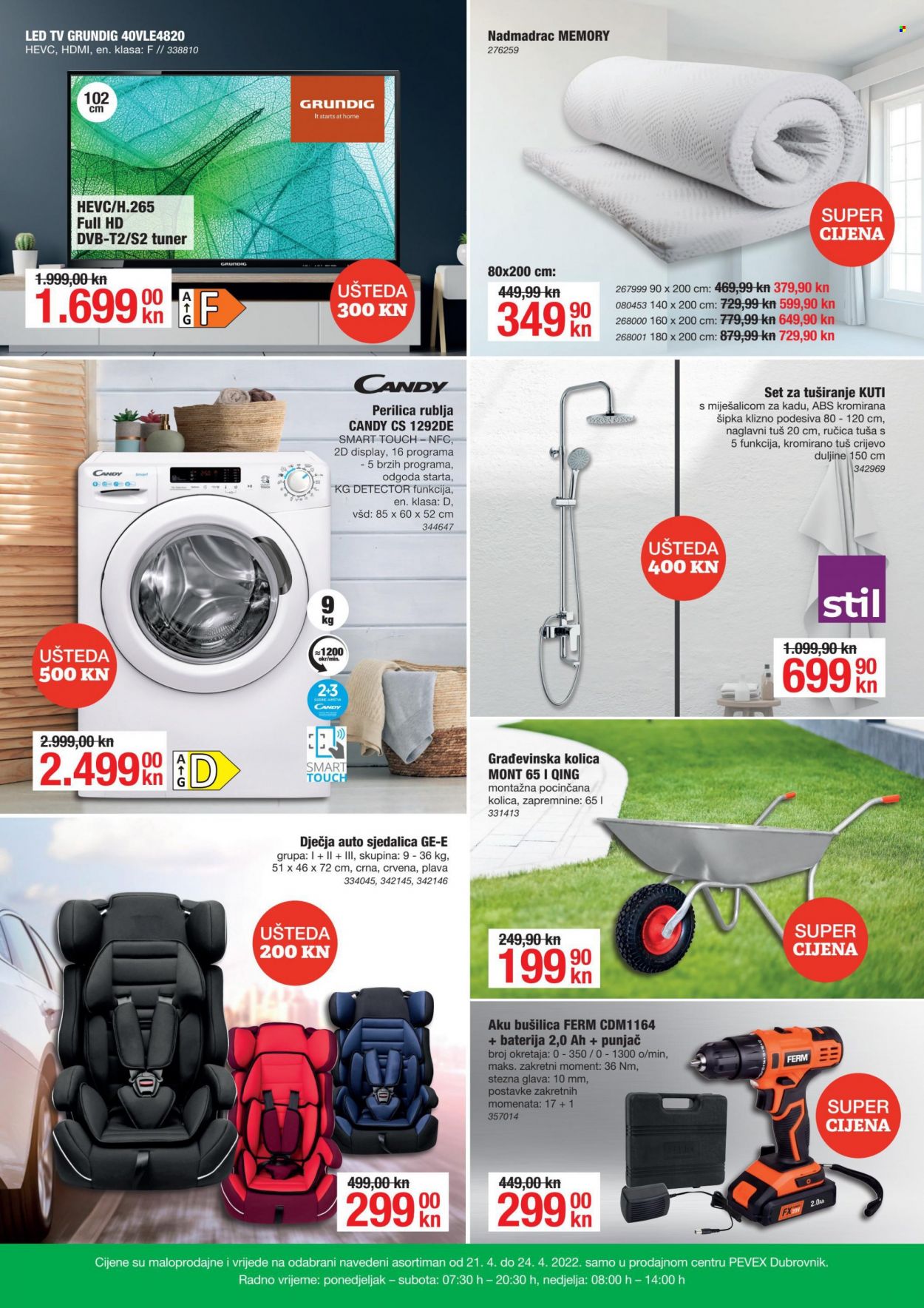 Pevex katalog - 21.04.2022. - 24.04.2022. Stranica 2