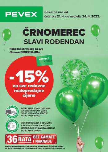 Pevex katalog - 21.04.2022. - 24.04.2022.