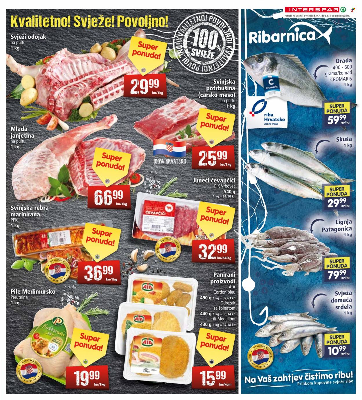 INTERSPAR katalog - 27.04.2022. - 03.05.2022. Stranica 3