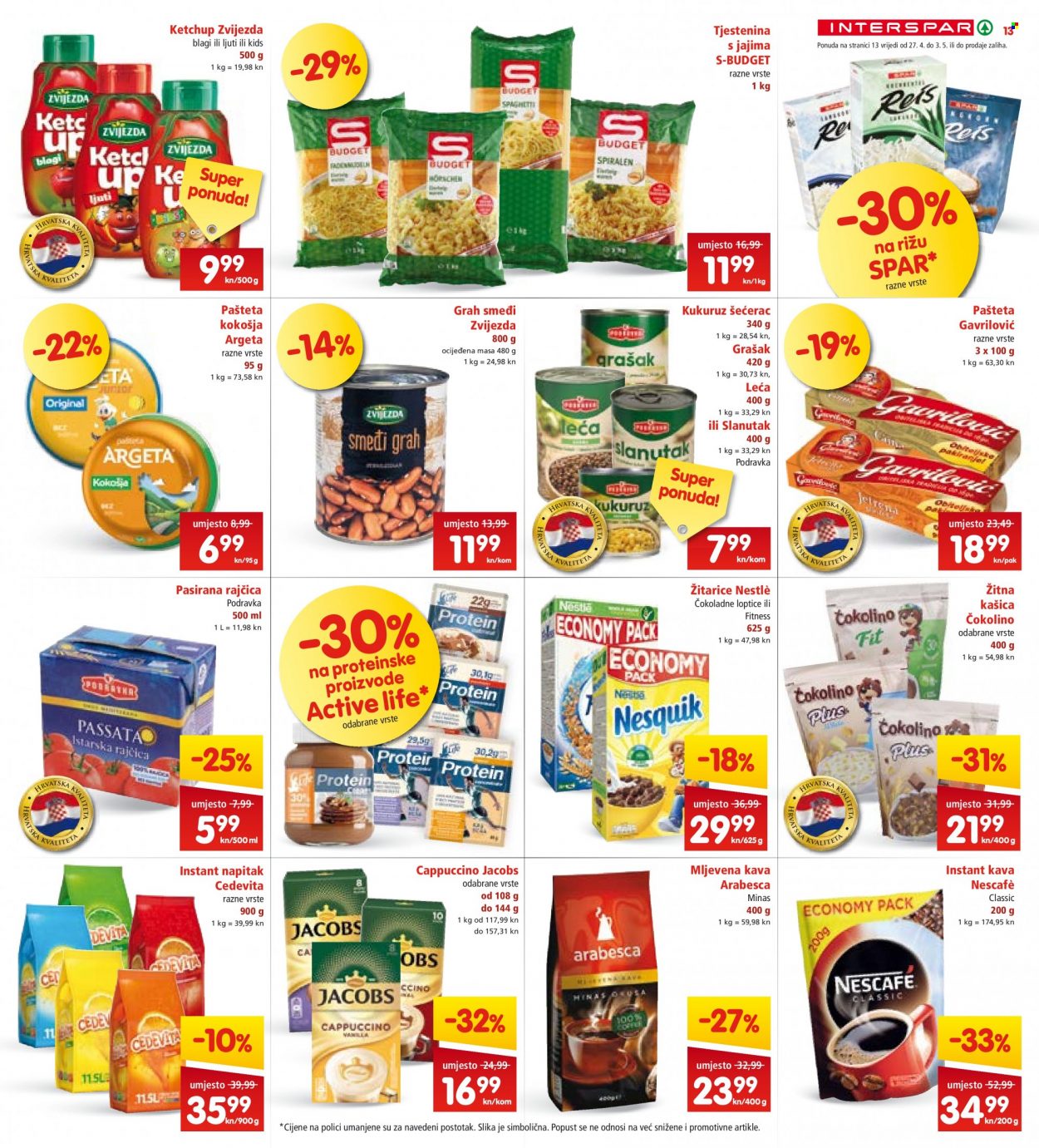 INTERSPAR katalog - 27.04.2022. - 03.05.2022. Stranica 13