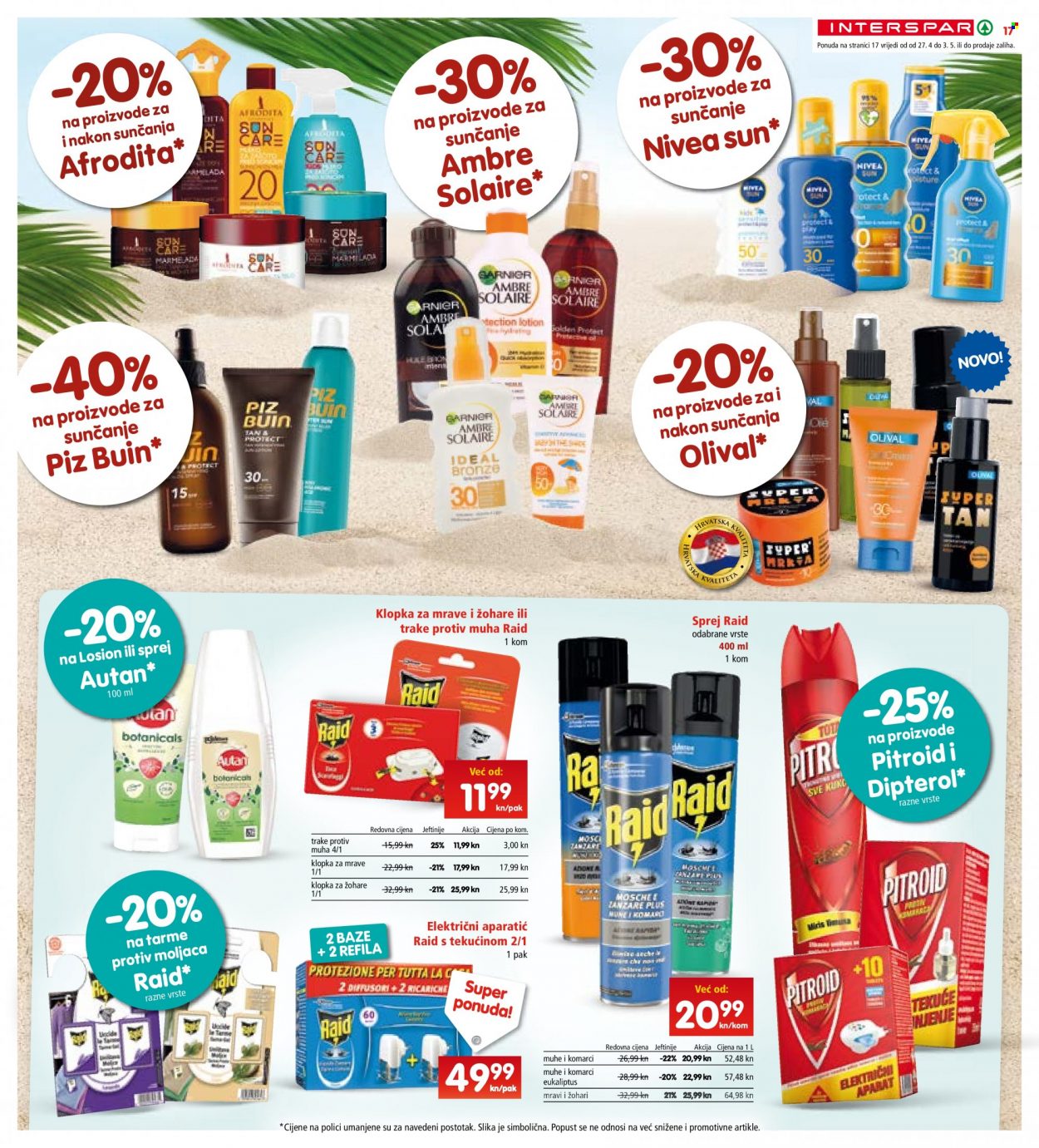 INTERSPAR katalog - 27.04.2022. - 03.05.2022. Stranica 17