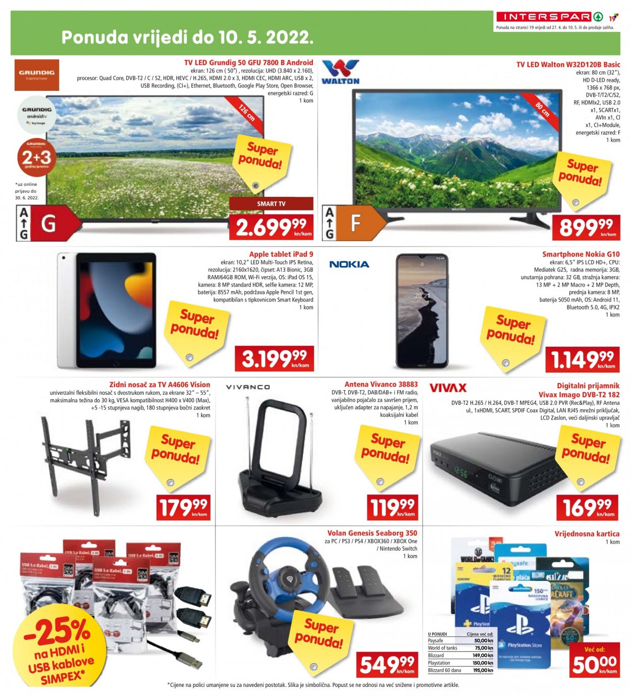 INTERSPAR katalog - 27.04.2022. - 03.05.2022. Stranica 19