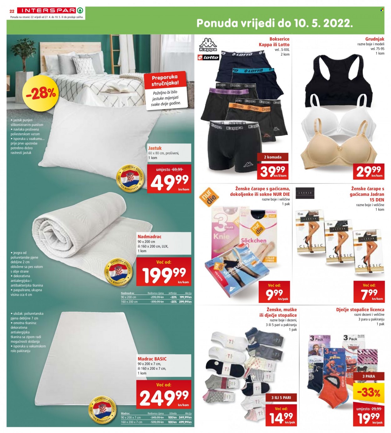 INTERSPAR katalog - 27.04.2022. - 03.05.2022. Stranica 22