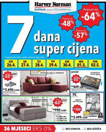 Harvey Norman katalog - 25.04.2022. - 02.05.2022.