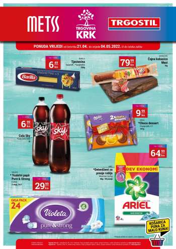 Trgovina KRK katalog - 21.04.2022. - 04.05.2022.