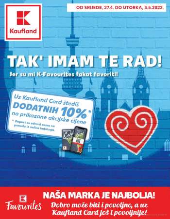 Kaufland katalog - 27.04.2022. - 03.05.2022.