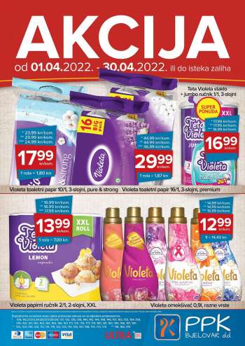 PPK Bjelovar katalog - 01.04.2022. - 30.04.2022.