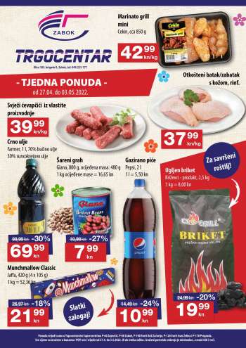 Trgocentar katalog - 27.04.2022. - 03.05.2022.