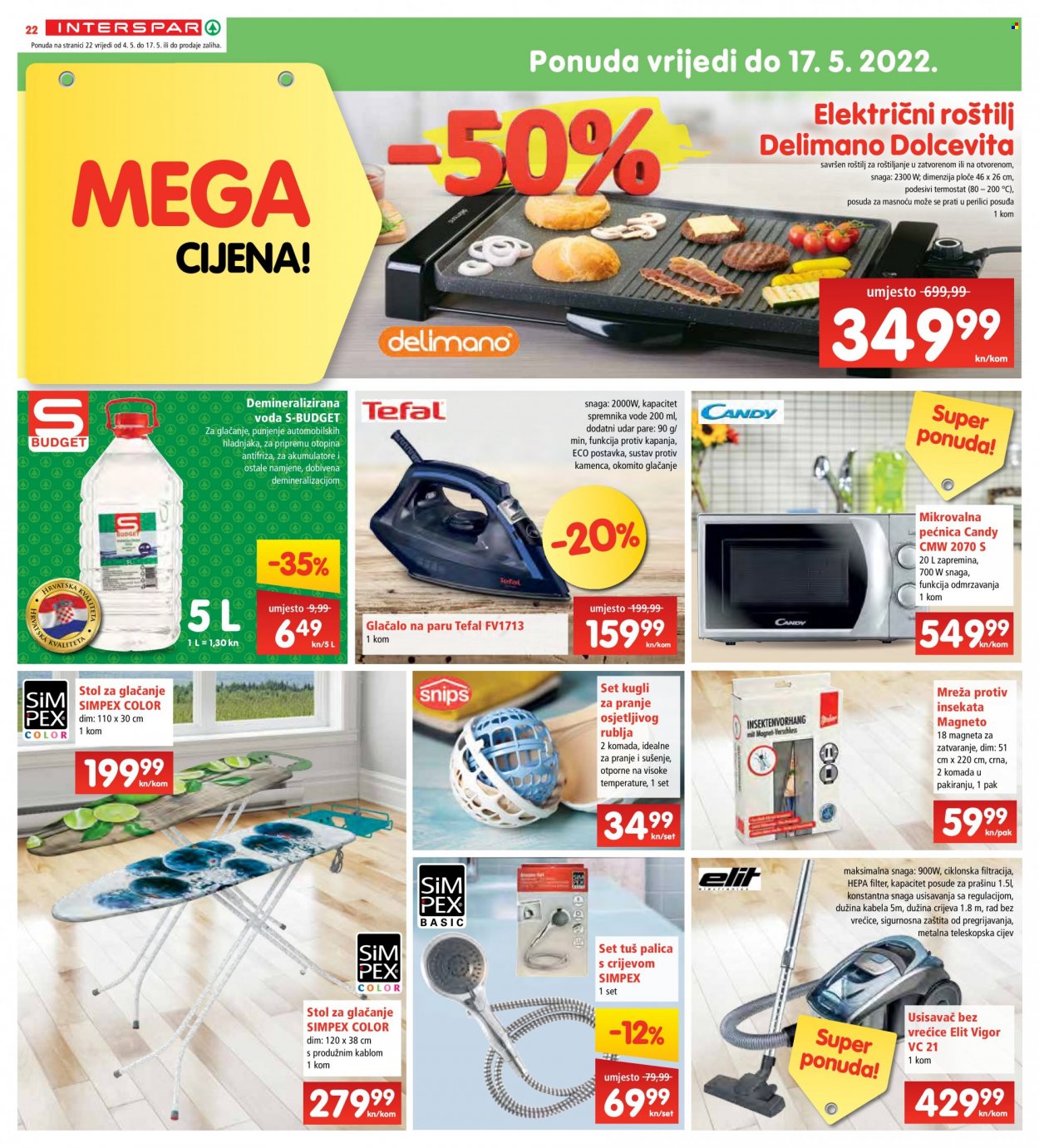 INTERSPAR katalog - 04.05.2022. - 10.05.2022. Stranica 22