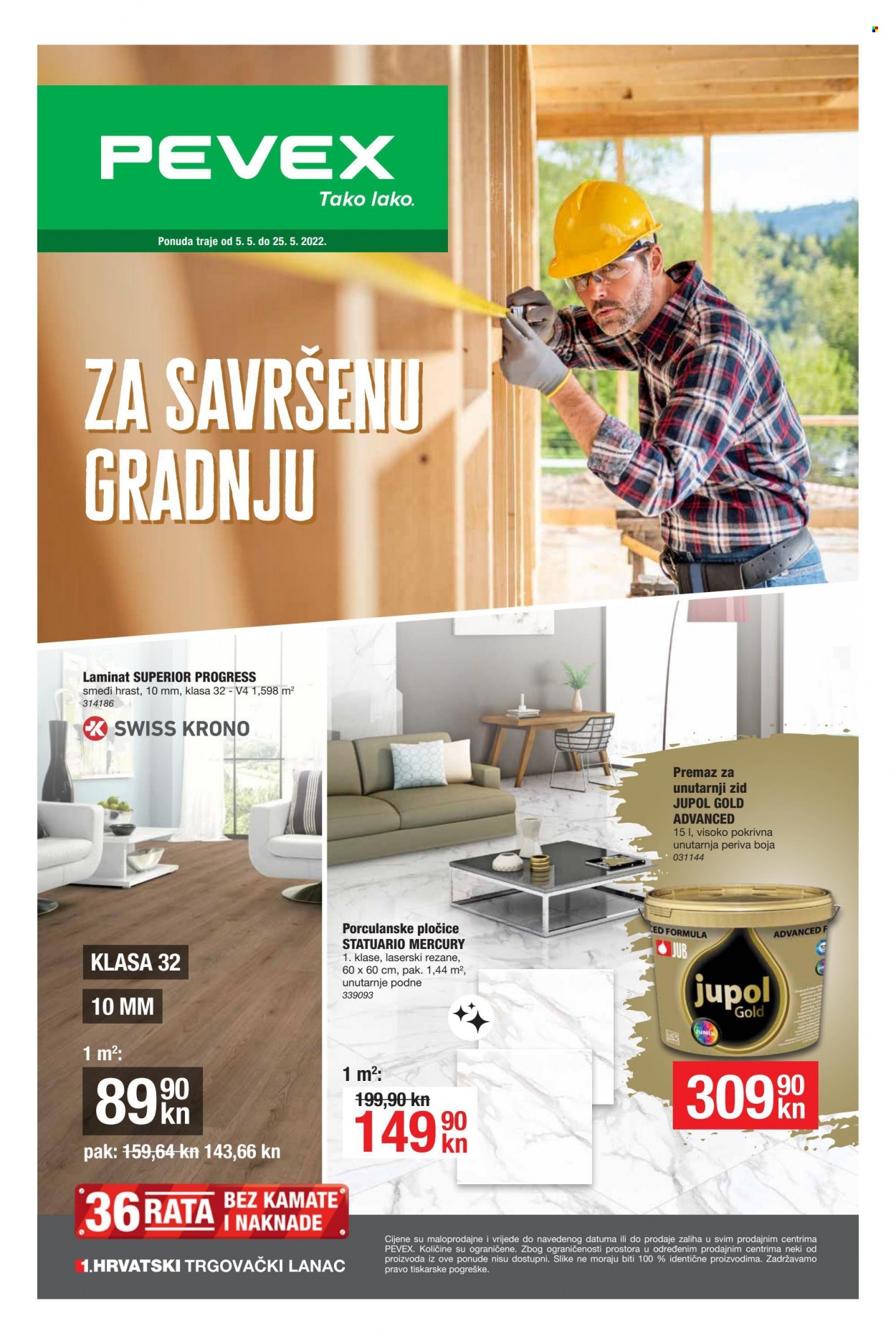 Pevex katalog - 05.05.2022. - 25.05.2022. Stranica 1