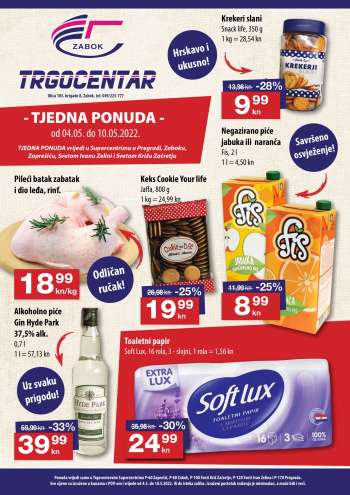Trgocentar katalog - 04.05.2022. - 10.05.2022.