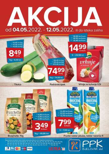 PPK Bjelovar katalog - 04.05.2022. - 12.05.2022.