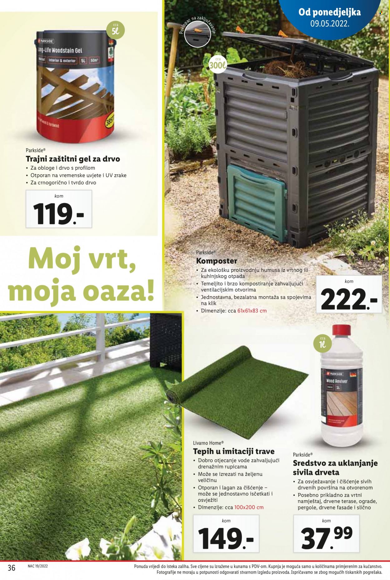 Lidl katalog - 09.05.2022. - 15.05.2022. Stranica 36