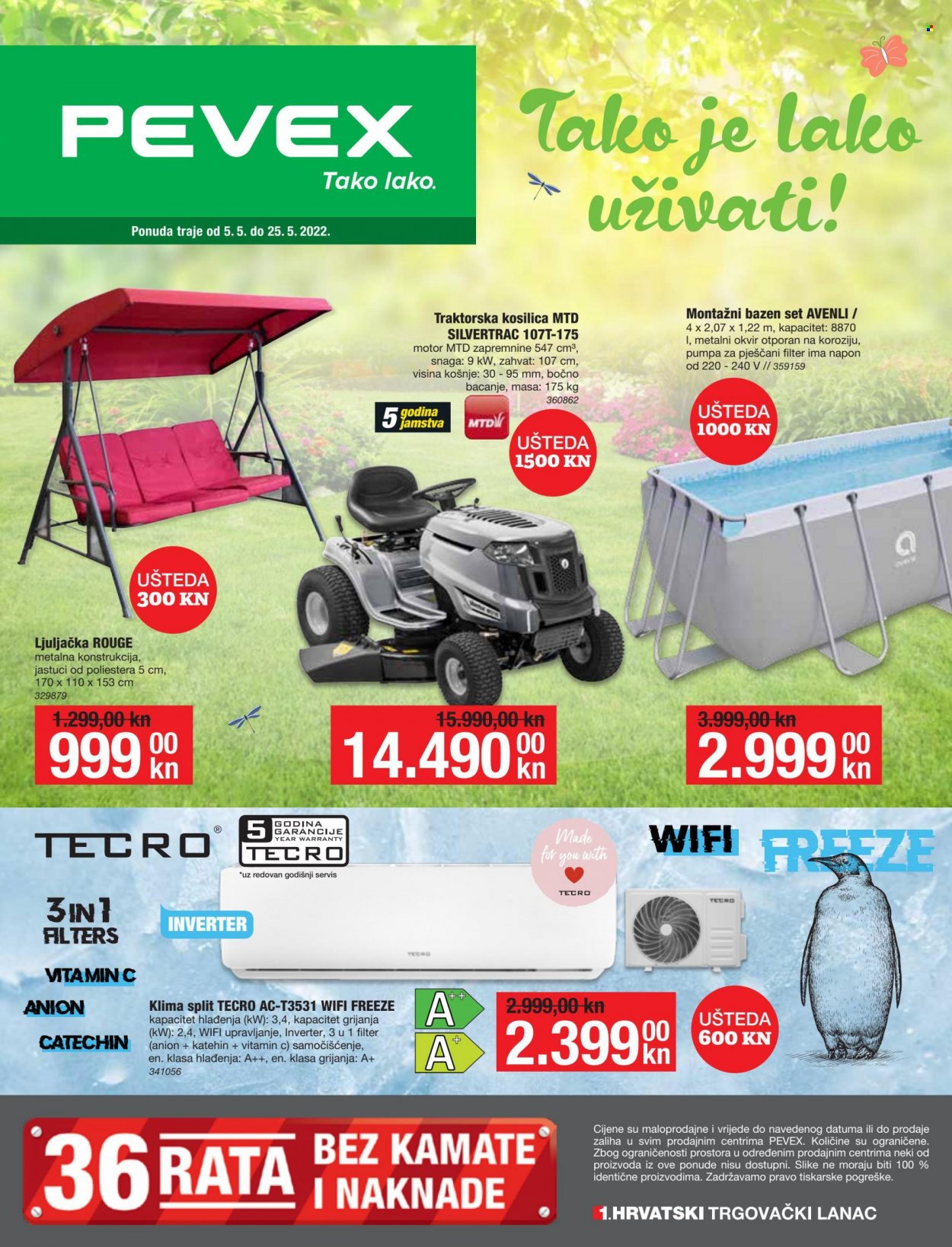Pevex katalog - 05.05.2022. - 25.05.2022. Stranica 1